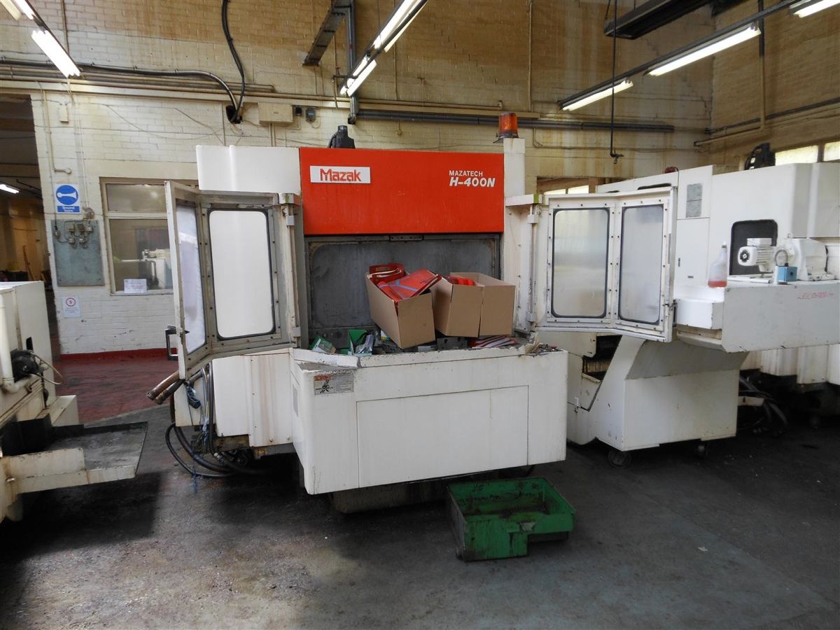 Mazak H400N – 4 axis Horizontal Machining Centre year