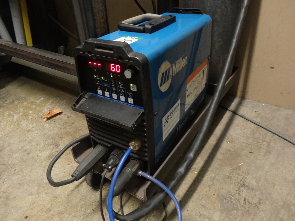 Miller tig welder maxstar 200 welder with welding table - 1st Machinery