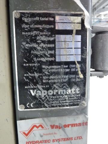 Vapormatt - Automatic Vapormaster 1717 Machine - 1st Machinery