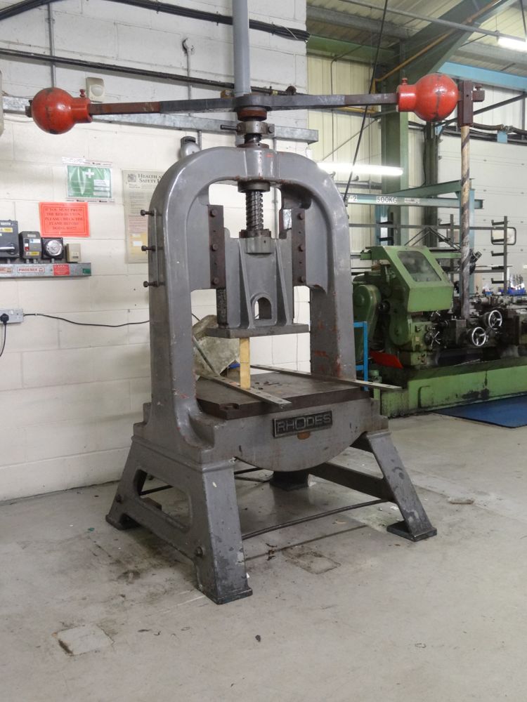 Rhodes fly press 760mm x 850mm Table. ABF1 - 1st Machinery