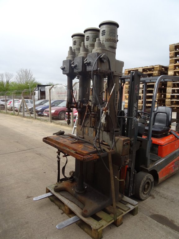 Herbert Bank of 3 Drill Station 1st Machinery