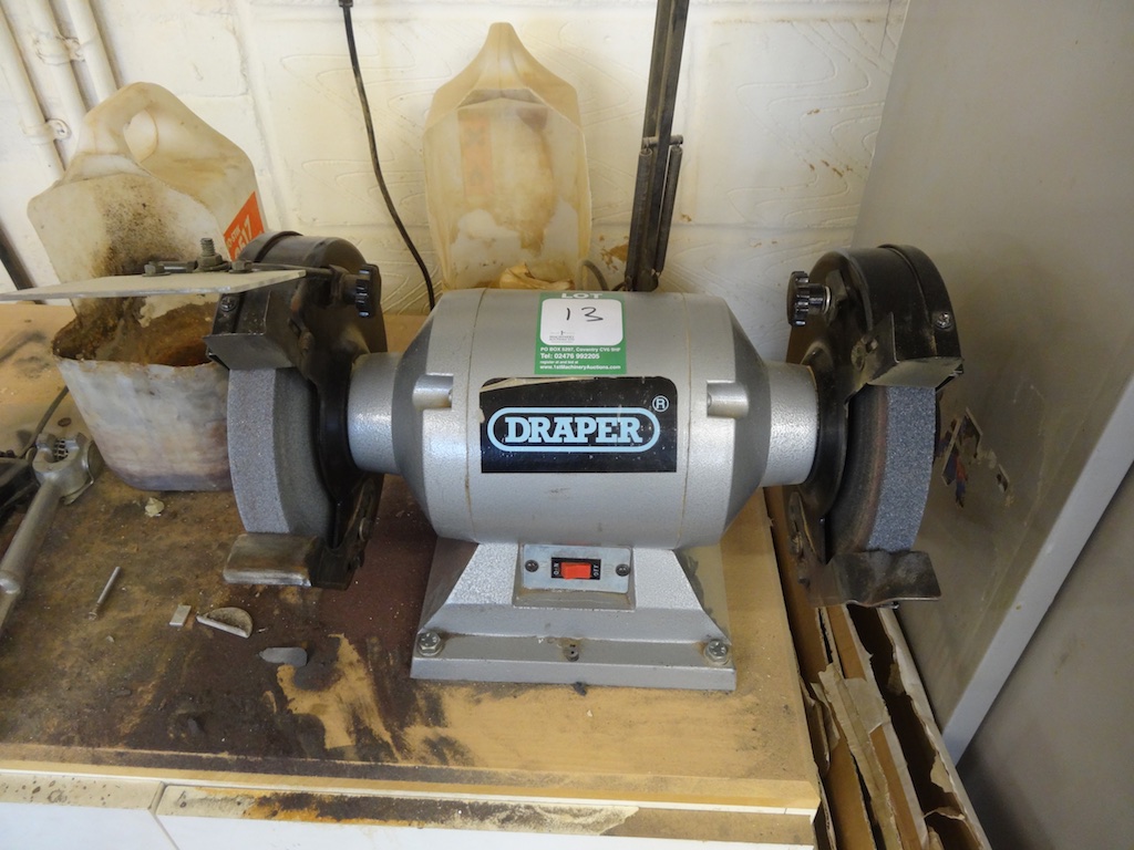 Draper GHD200 240v Bench Tool and cutter grinder 1st Machinery