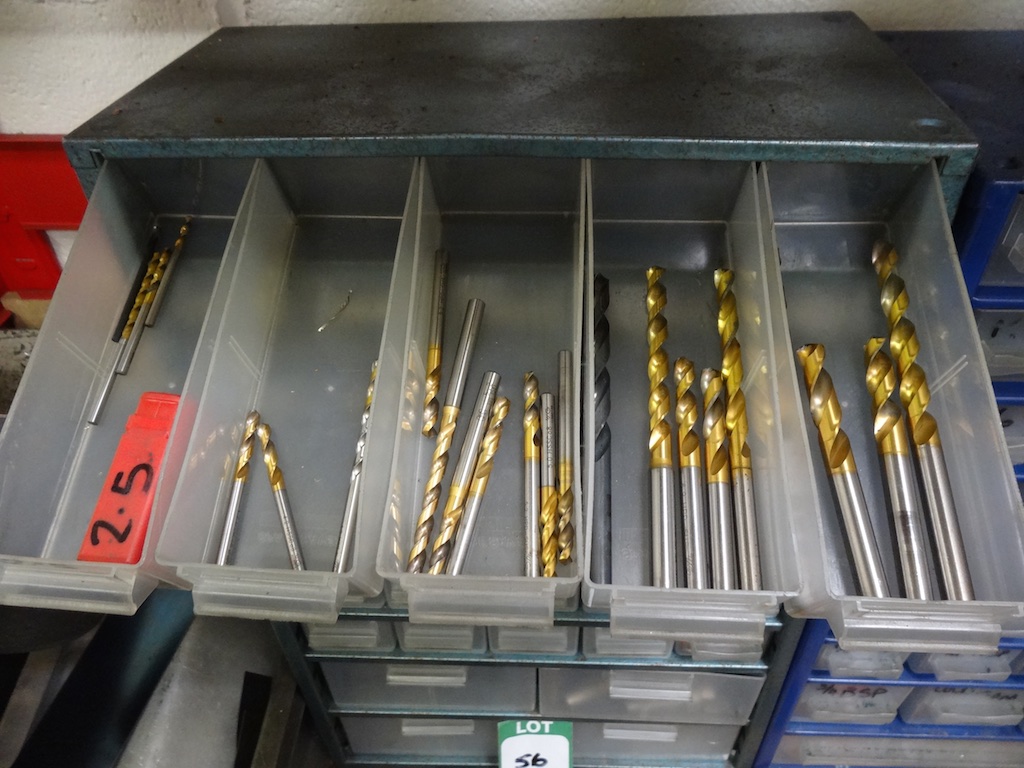 Unit containing various drill bits - 1st Machinery