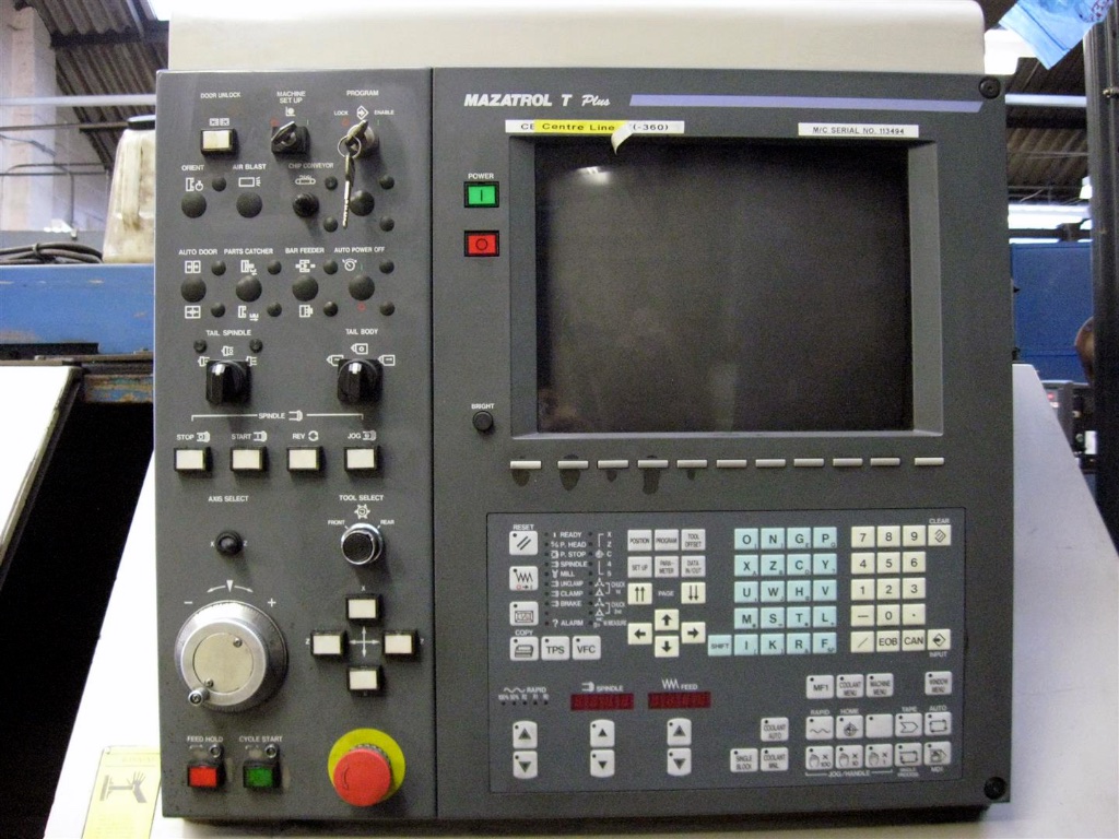 machan＊。 Mazak QT28N CNC Lathe (1995) - 1st Machinery