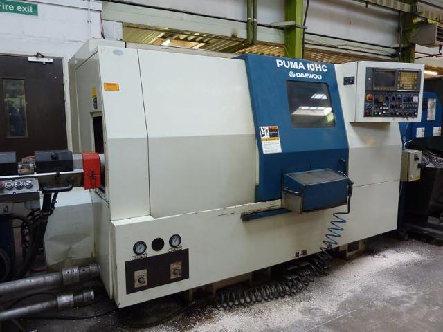 daewoo puma 10hc cnc lathe