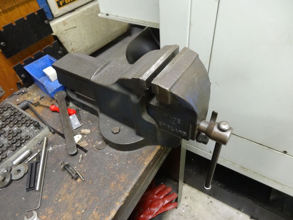 record no. 24 quick release bench vice - 1st machinery